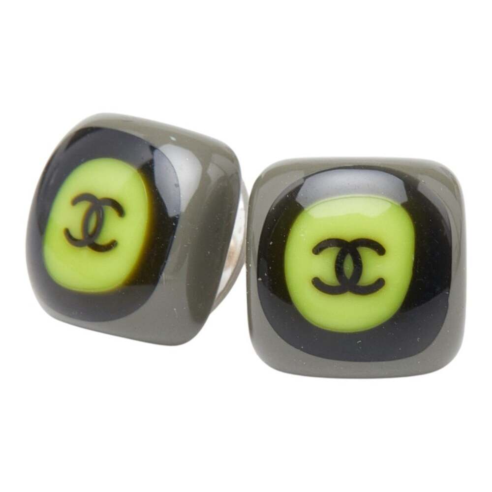 Chanel Cc Logo Earrings Metal #275884C56B